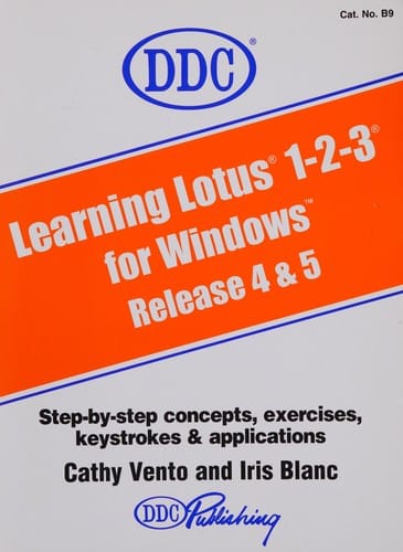 Learning Lotus 1-2-3 for Windows rel. 4 & 5