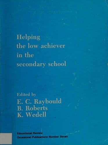 Helping the low achieverin the secondary school