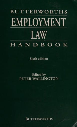 Butterworths employment law handbook