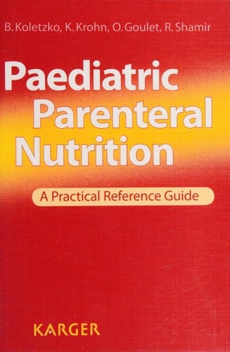 Paediatric parenteral nutrition