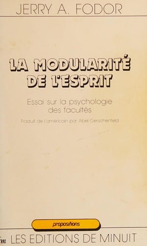 La modularité de l'esprit