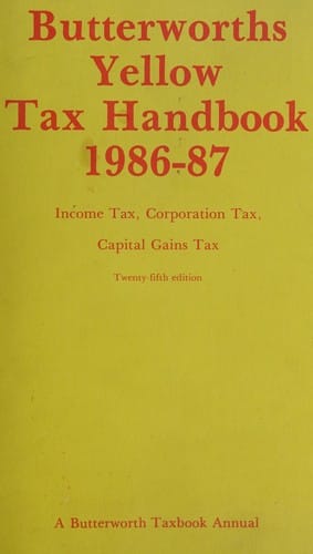 Butterworths yellow tax handbook