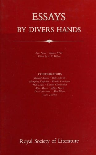 Essays by Divers Hands
