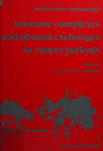 Immune complexes and plasma exchanges in cancer patients
