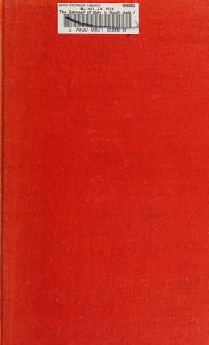 The concept of duty in South Asia