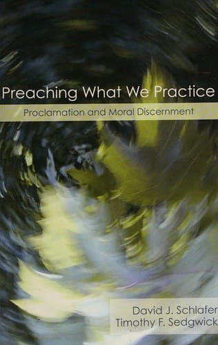 Preaching what we practice