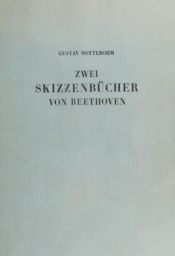 Skizzenbuch von Beethoven
