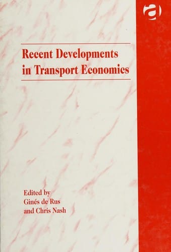 Recent developments in transport economics