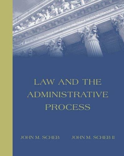 Law and the administrative process