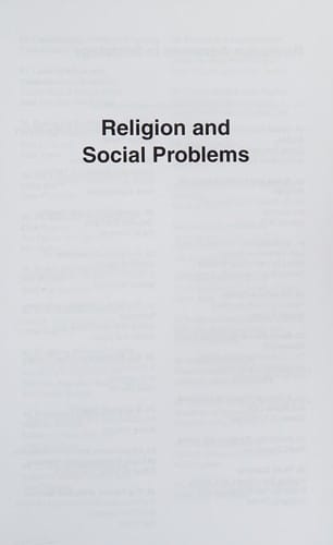 Religion and social problems