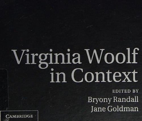 Virginia Woolf in context