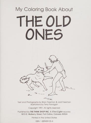 My Coloring Book about the Old Ones