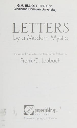 Letters by a modern mystic