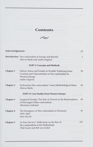 Neo-nationalism in Europe and beyond