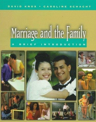Marriage and the family