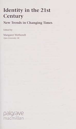 Identity in the 21st century