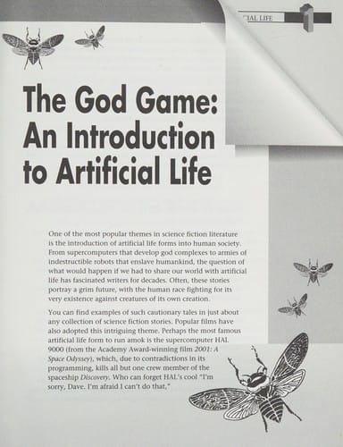 Adventures in artificial life