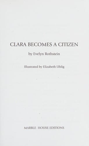 Clara becomes a citizen
