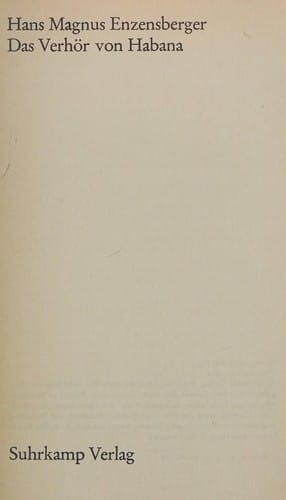 Das Verhör von Habana