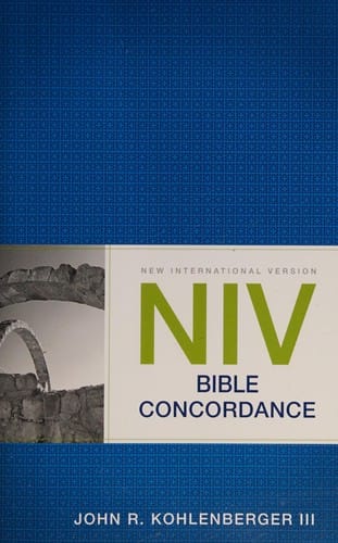 NIV compact Bible concordance