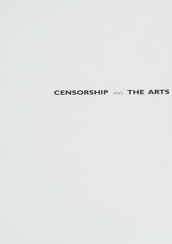 Censorship and the arts