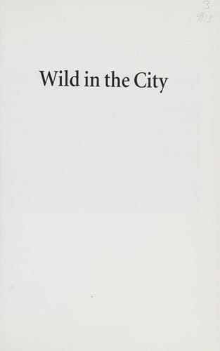 Wild in the city