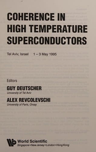 Coherence in high temperature superconductors