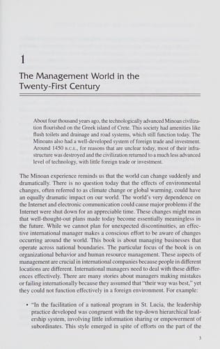International perspectives on organizational behavior and human resource management