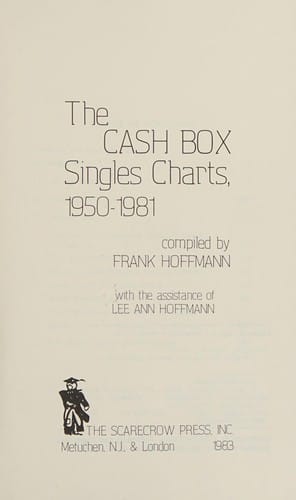 The Cash box singles charts, 1950-1981