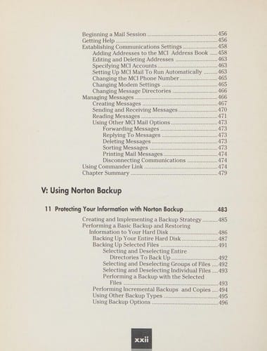 Using Norton Utilities 6