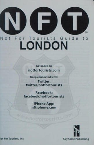 NFT not for tourists guide to London