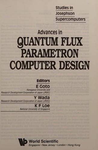 Advances in quantum flux parametron computer design