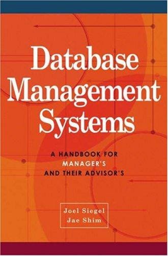 Database Management Systems