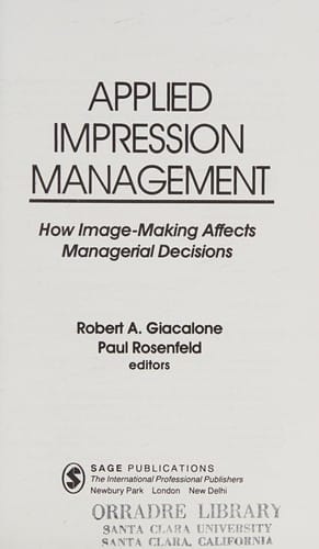 Applied impression management