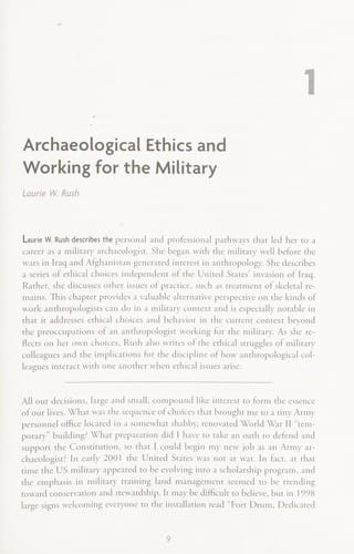 Practicing military anthropology