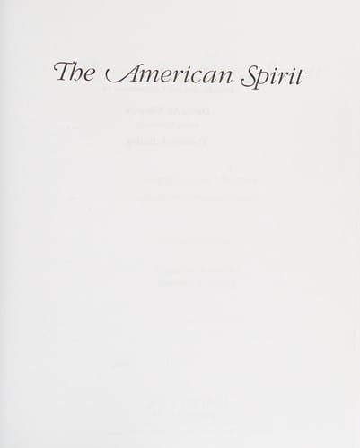 The American spirit