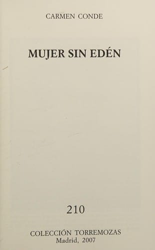 Mujer sin Edén