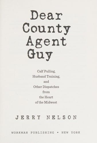 Dear county agent guy