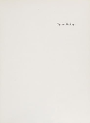 Physical geology