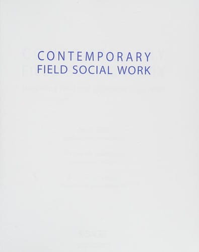 Contemporary field social work