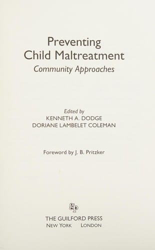 Preventing child maltreatment