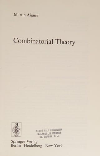 Combinatorial theory