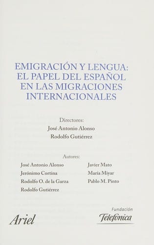 Emigración y lengua