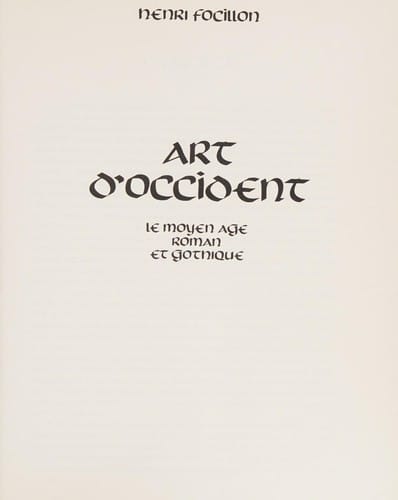 Art d'Occident