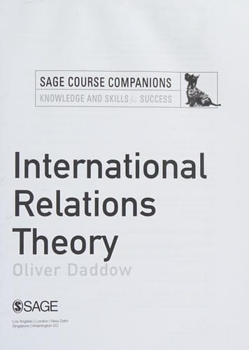 International relations theory