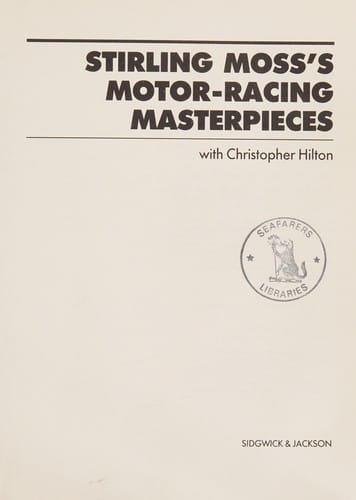 Stirling Moss's motor racing masterpieces