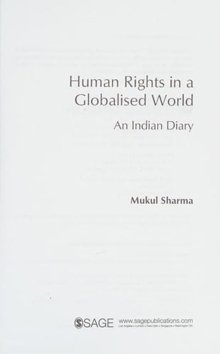 Human rights in a globalised world