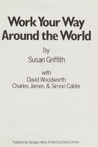 Work your way around the world