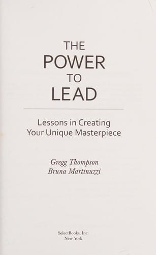 The power to lead