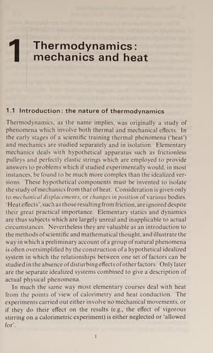 An introduction to the study of chemical thermodynamics